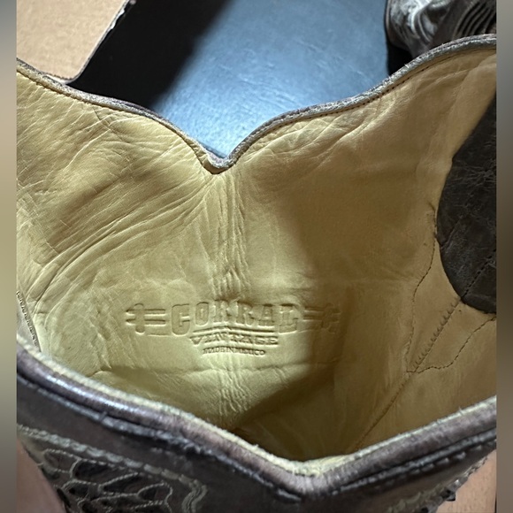 Corral Western Cowboy Boots with Wing Embroidery - Picture 7 of 8